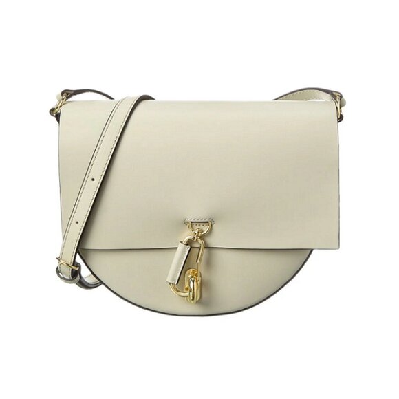 ZAC Zac Posen Handbags - ZAC POSEN Belay Leather Saddle Crossbody Bag